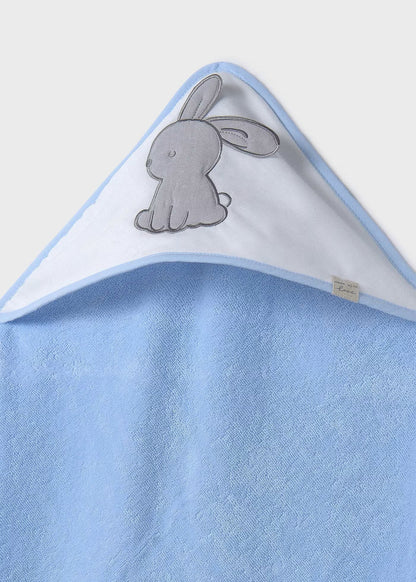 Toalla Capa Bunny Celeste Newborn
