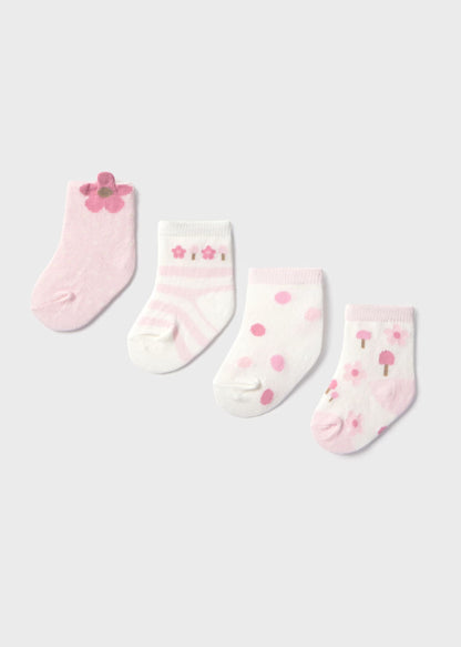 Pack 4 Calcetines Cuarzo Newborn