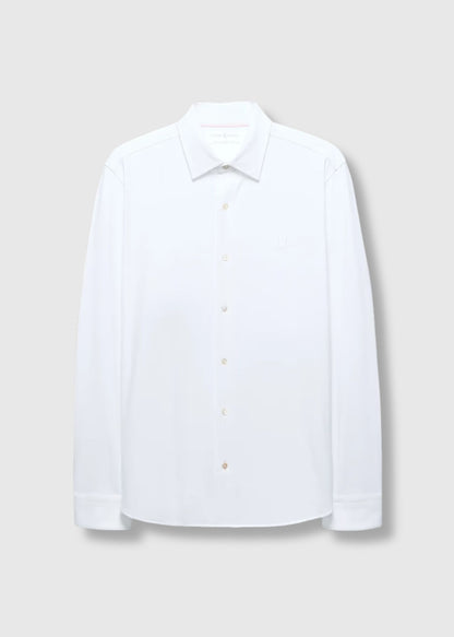 Camisa Jim Algodón | Spandex Blanca