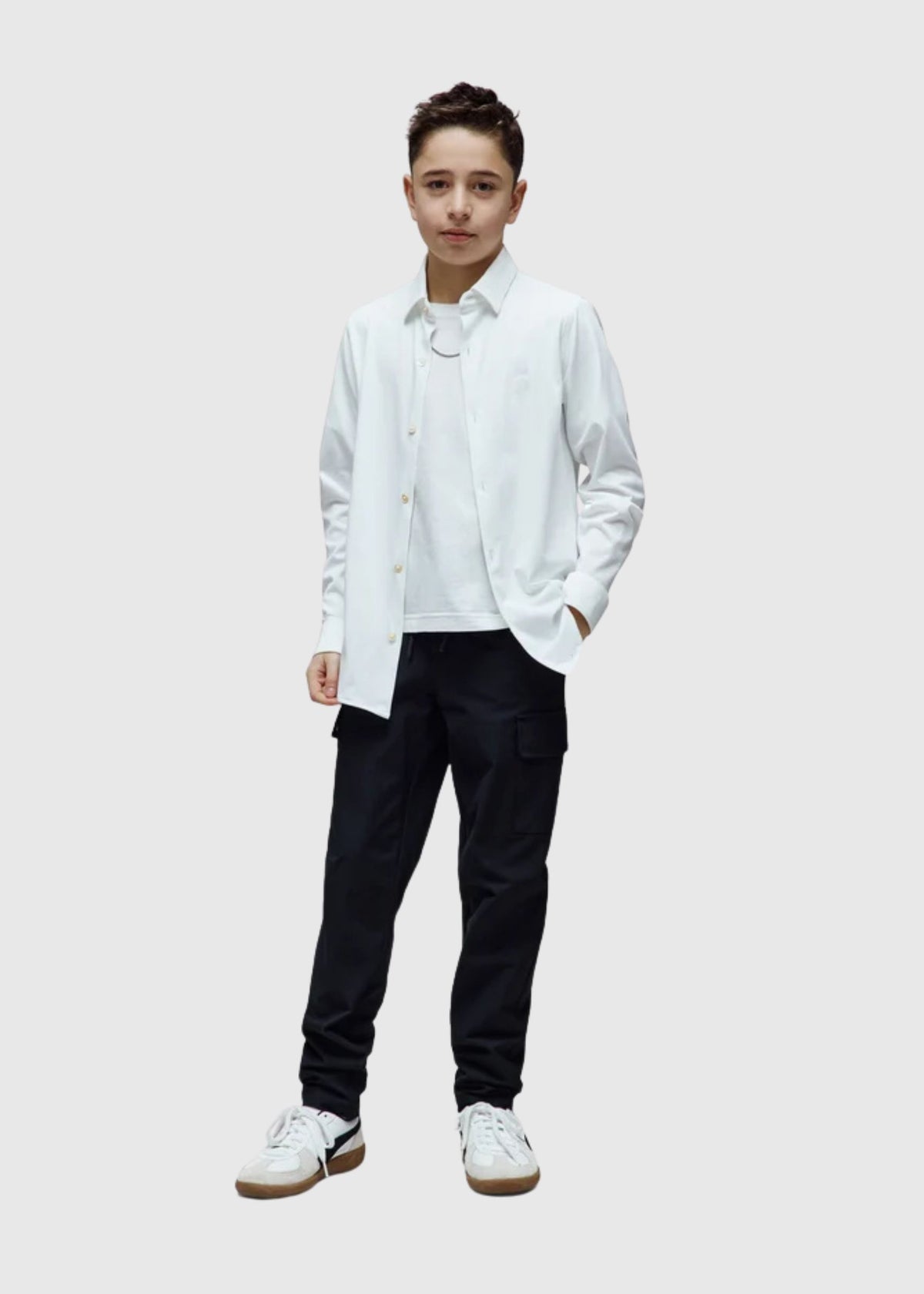 Camisa Jim Algodón | Spandex Blanca