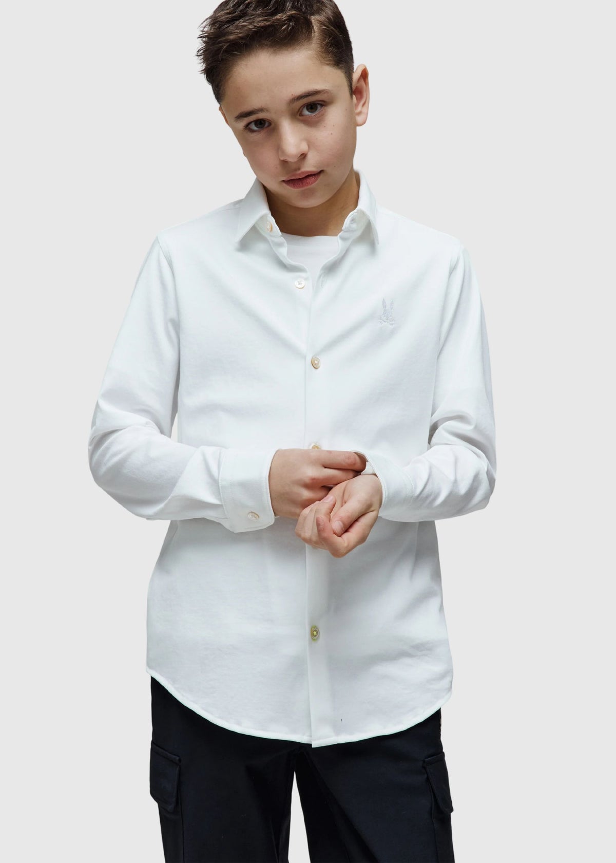 Camisa Jim Algodón | Spandex Blanca