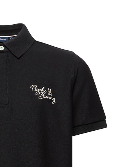 Polo Desert Algodón Negro