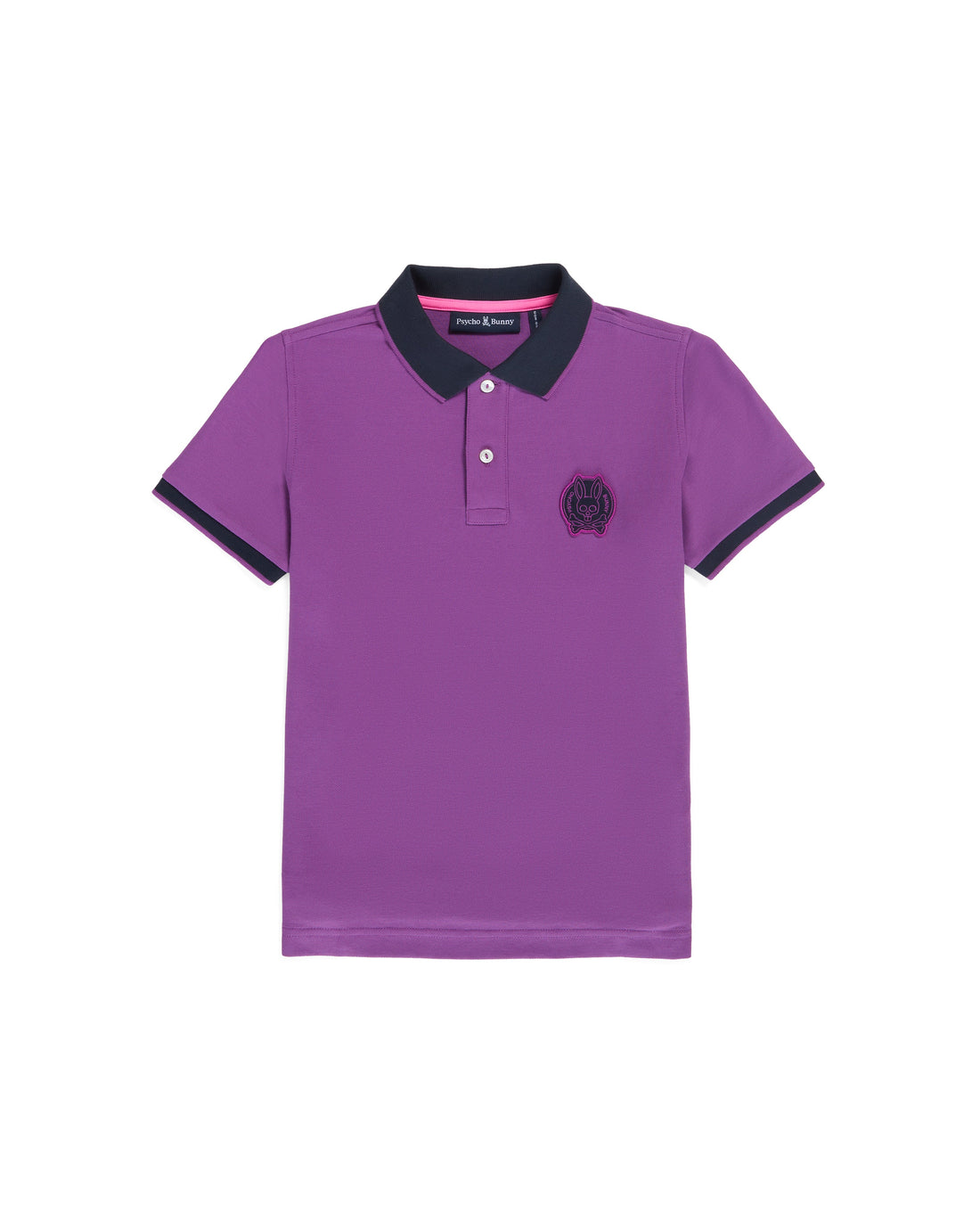 Polo Switzer Violeta Piqué Cuello Contraste