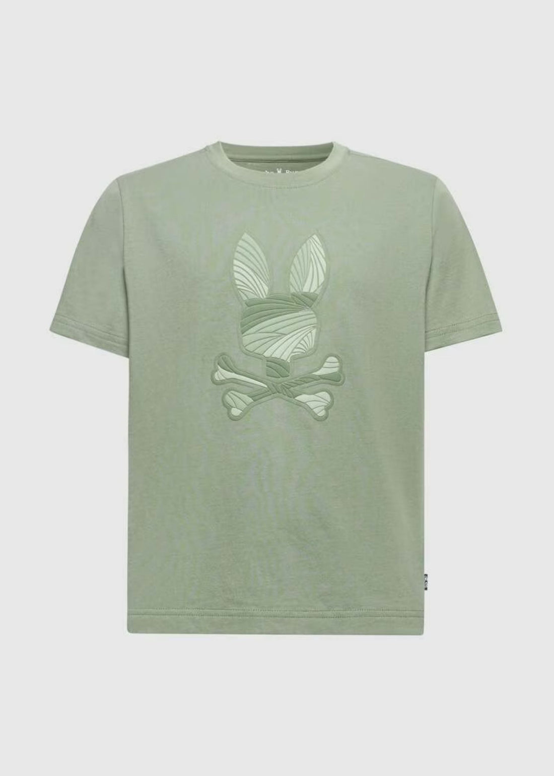 Camiseta Gráfica Baxter Algodón Oliva