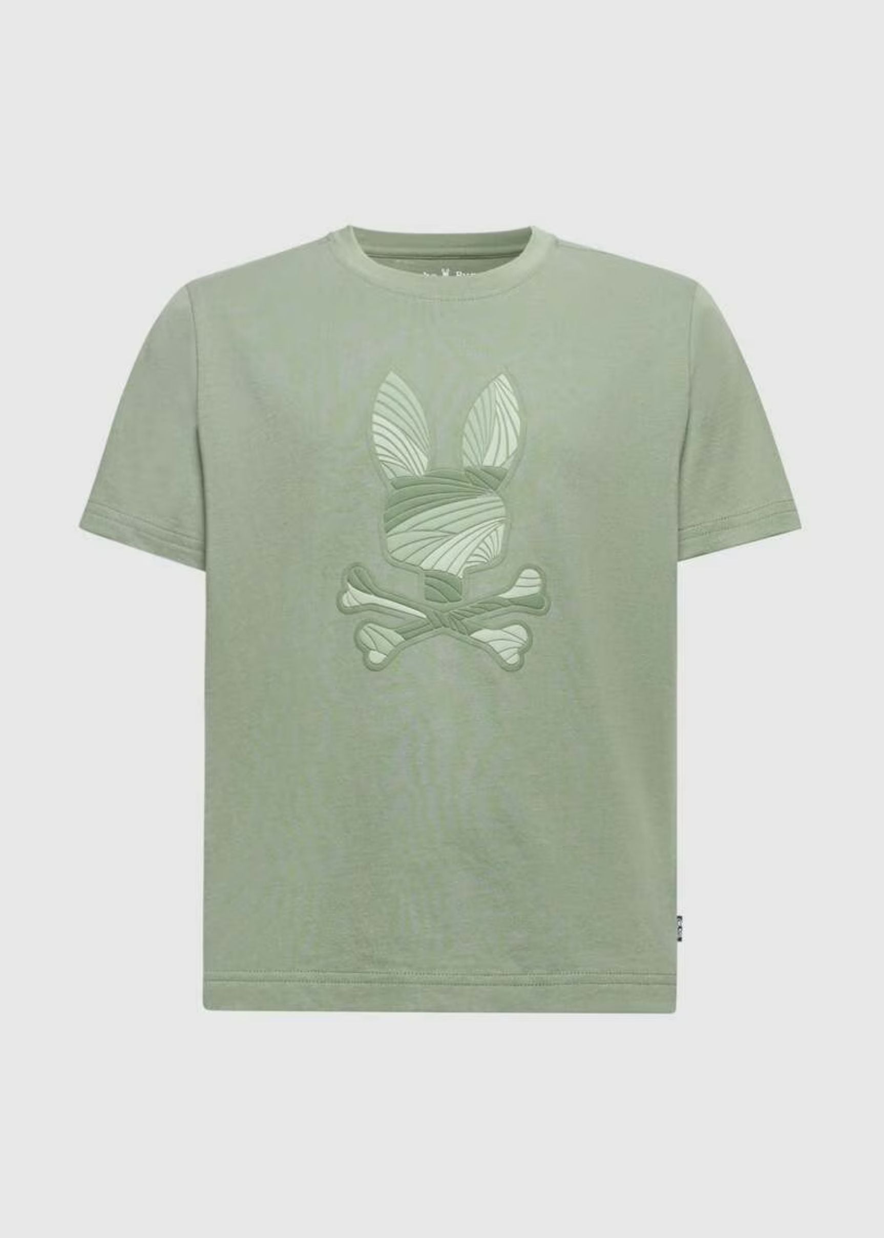 Camiseta Grafica Baxter Algodón Oliva