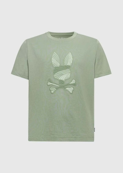 Camiseta Grafica Baxter Algodón Oliva