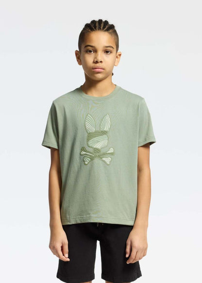 Camiseta Grafica Baxter Algodón Oliva