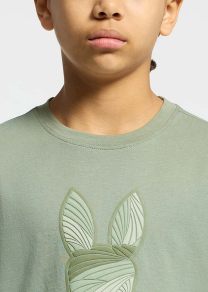 Camiseta Grafica Baxter Algodón Oliva