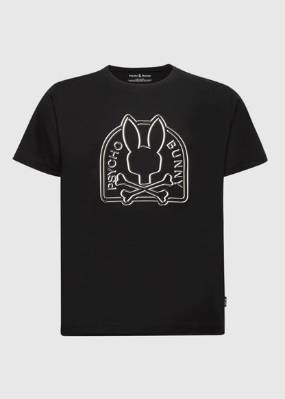 Camiseta Grafica Melbourne Algodón Negro