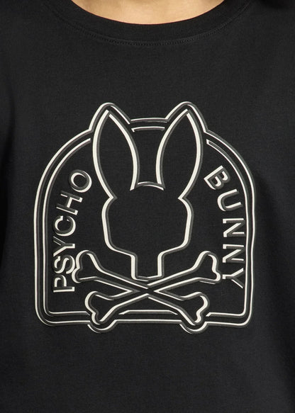 Camiseta Grafica Melbourne Algodón Negro