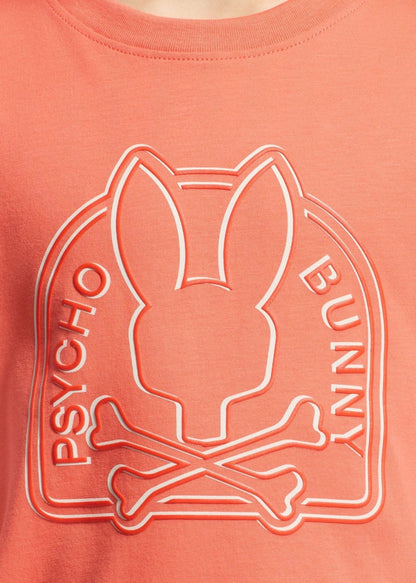 Camiseta Grafica Melbourne Algodón Coral