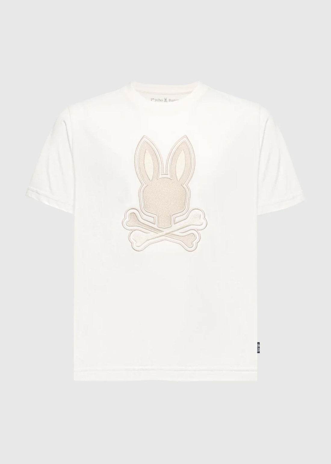 Camiseta Bordada New Castle Algodón Crudo