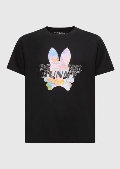Camiseta Gráfica Milos Algodón Negro