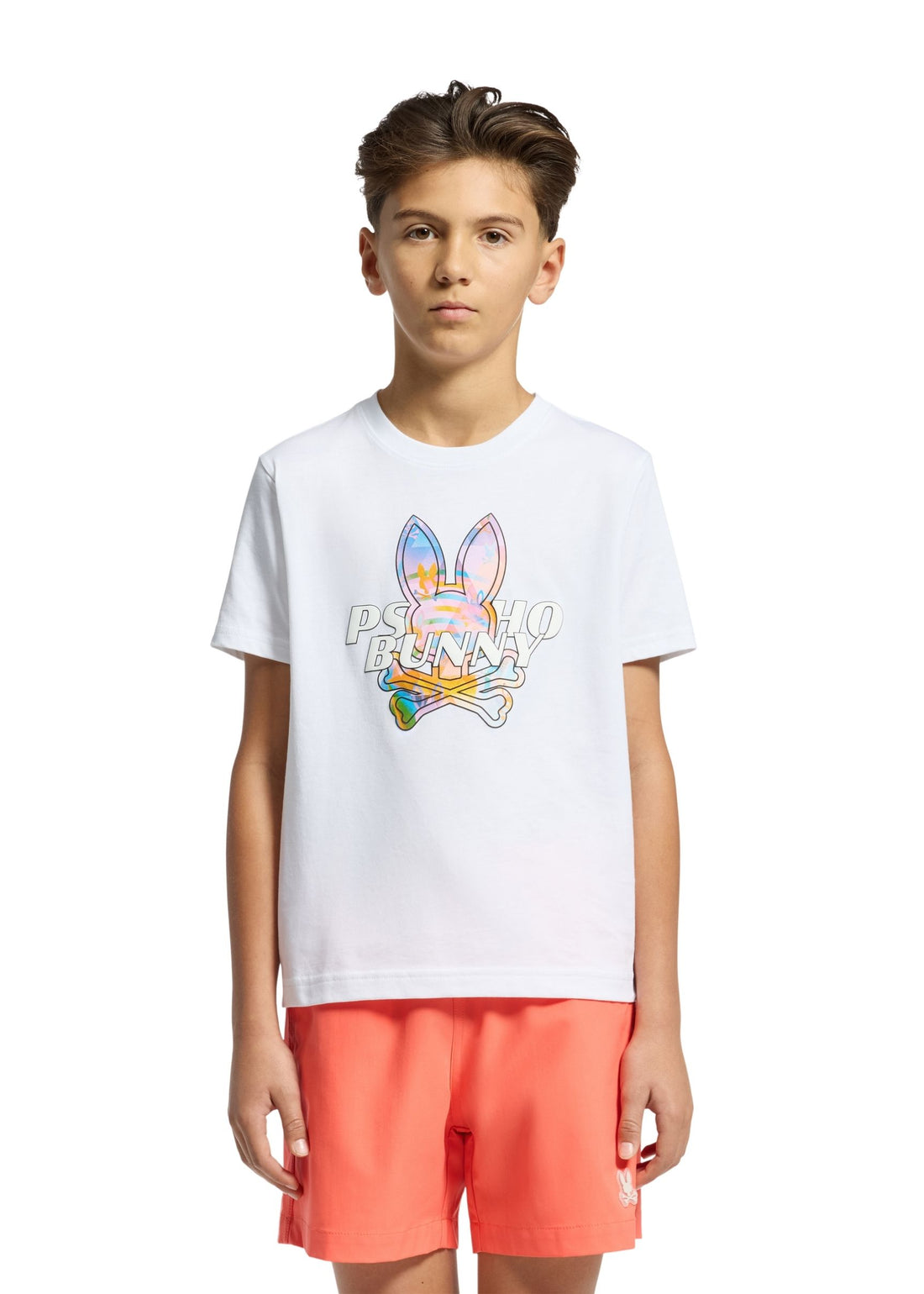 Camiseta Gráfica Milos Algodón Blanco