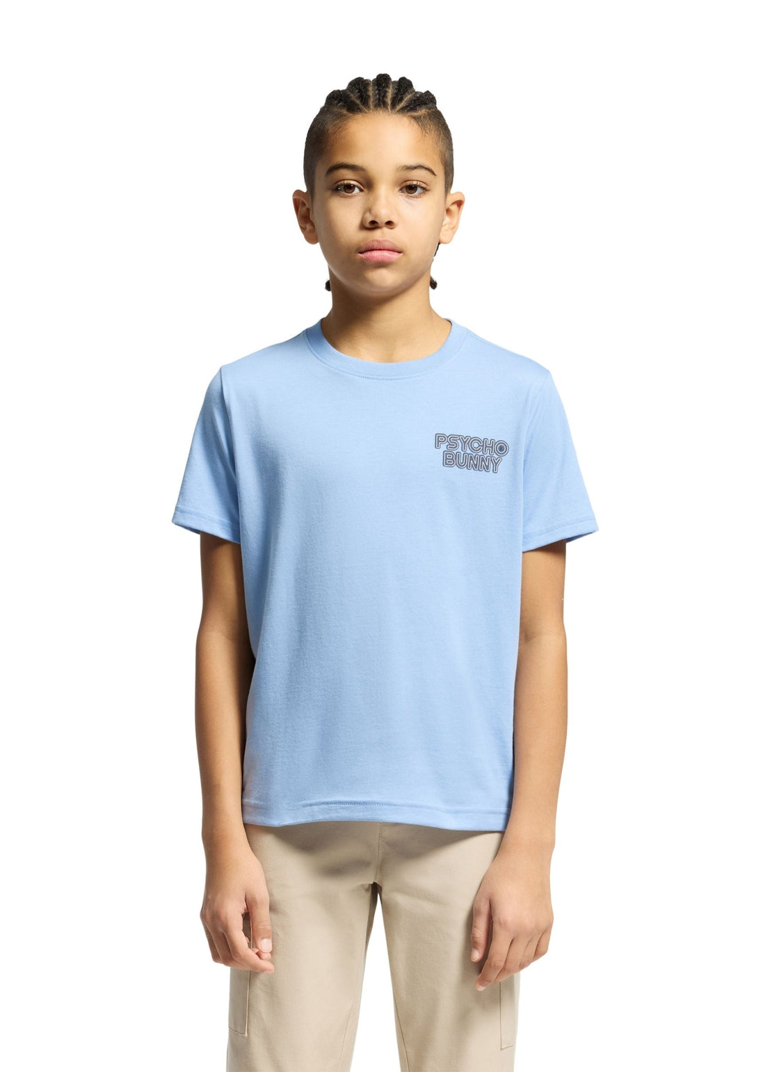 Camiseta Gráfica Sidney Algodón Azul Claro