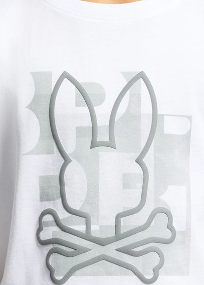 Camiseta Gráfica Zealand Algodón Blanco