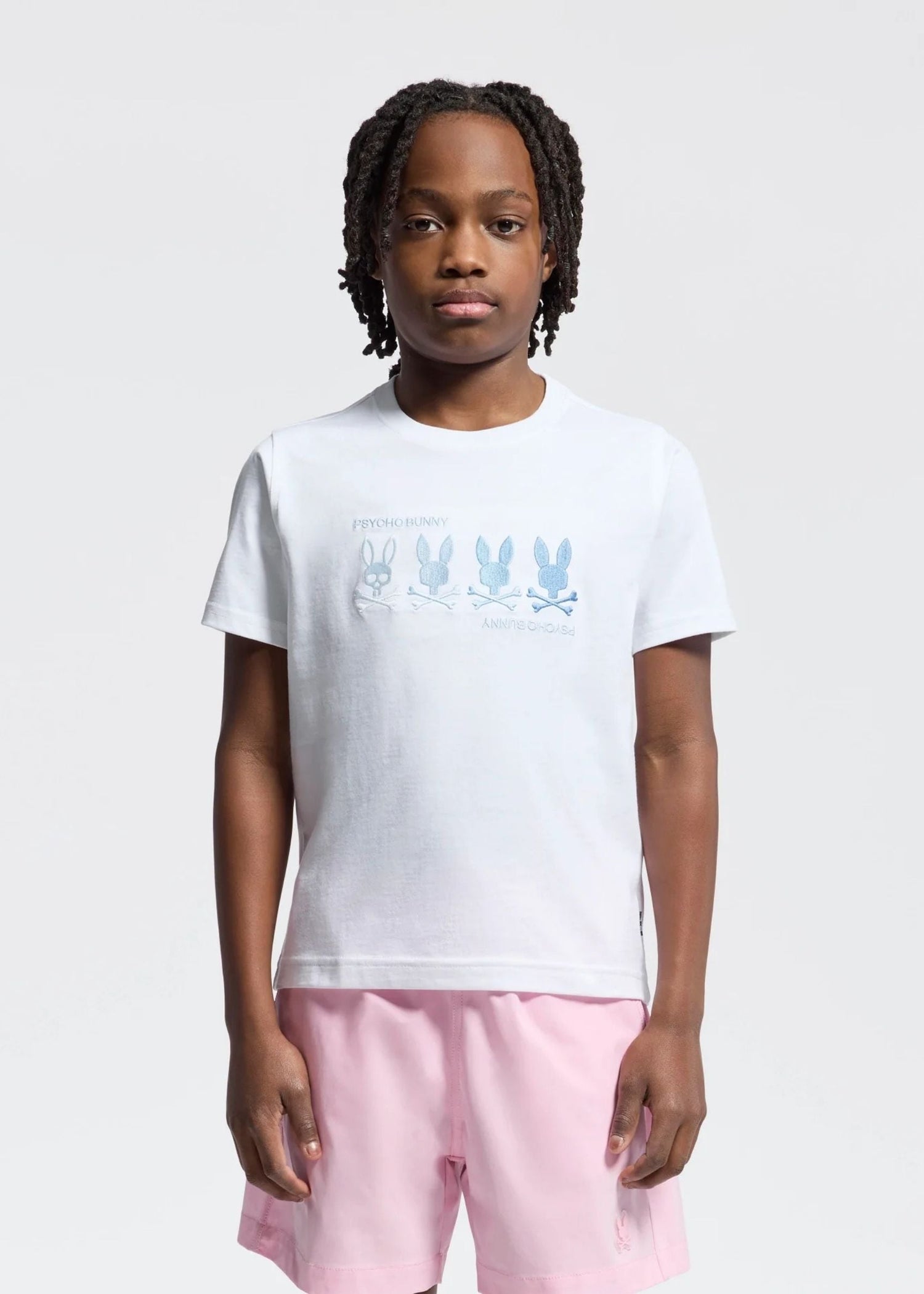 Camiseta Bordada Oceania Algodón Blanco