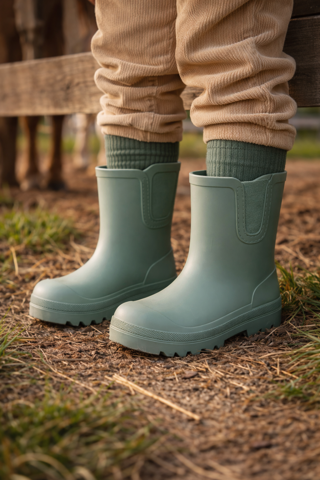 Bota de Agua Barefoot Verona Verde