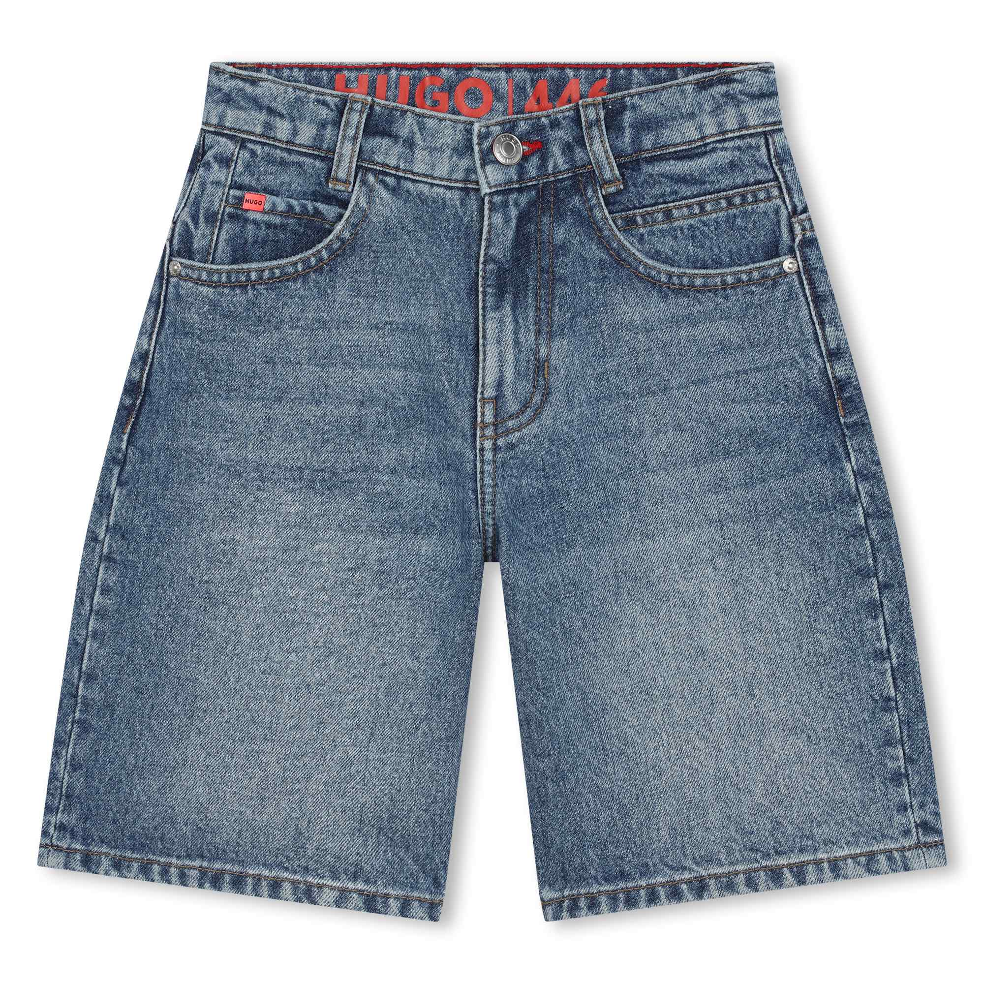 Bermuda Suelta Denim