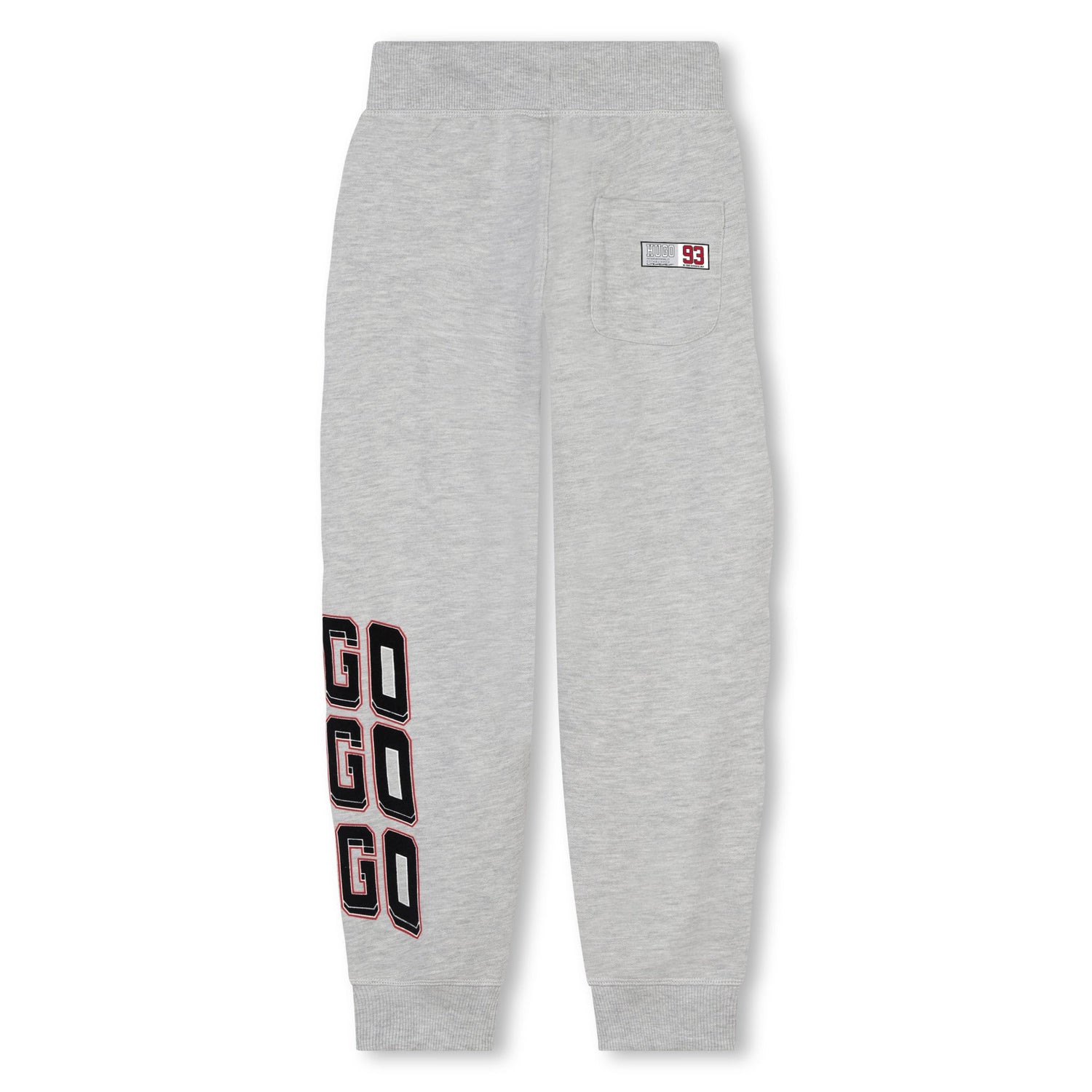 Pantalón Jogger Gris Estampado Fantasía