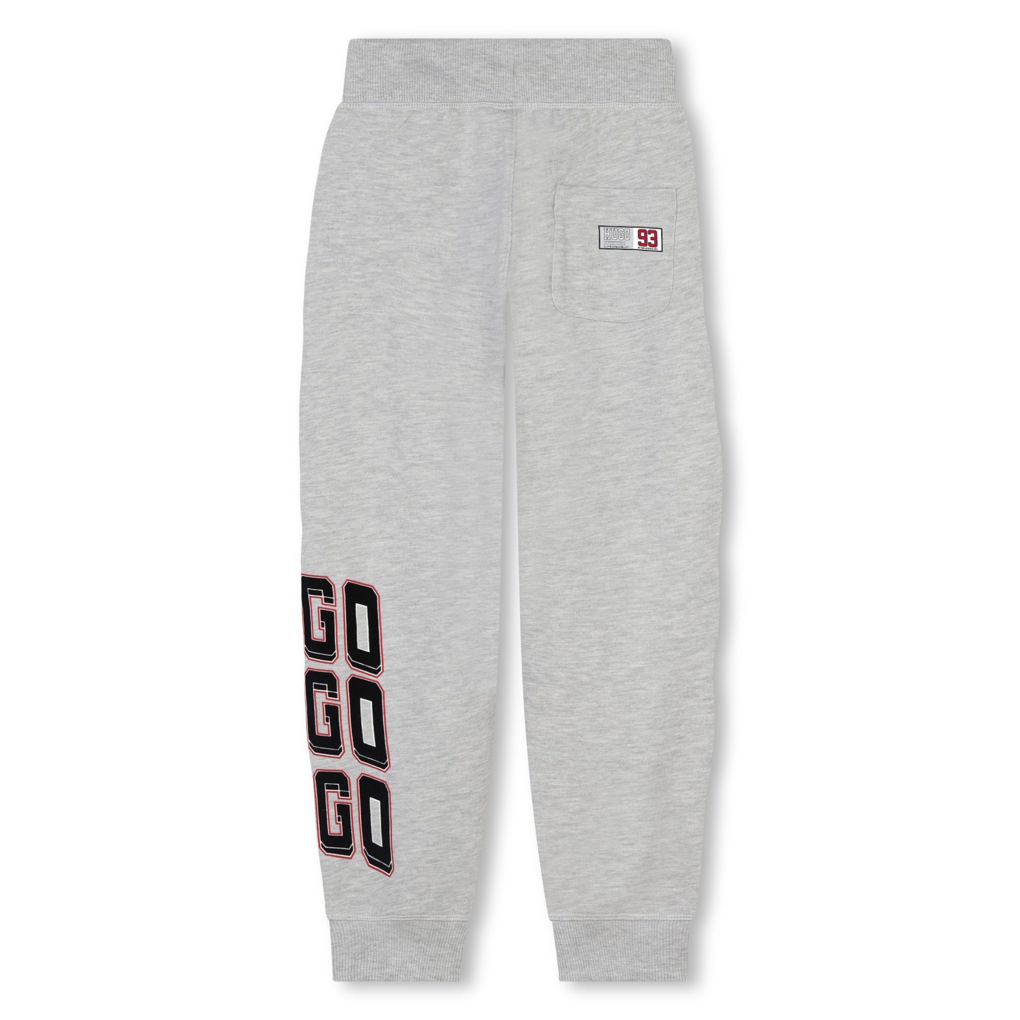 Pantalón Jogger Gris Estampado Fantasía