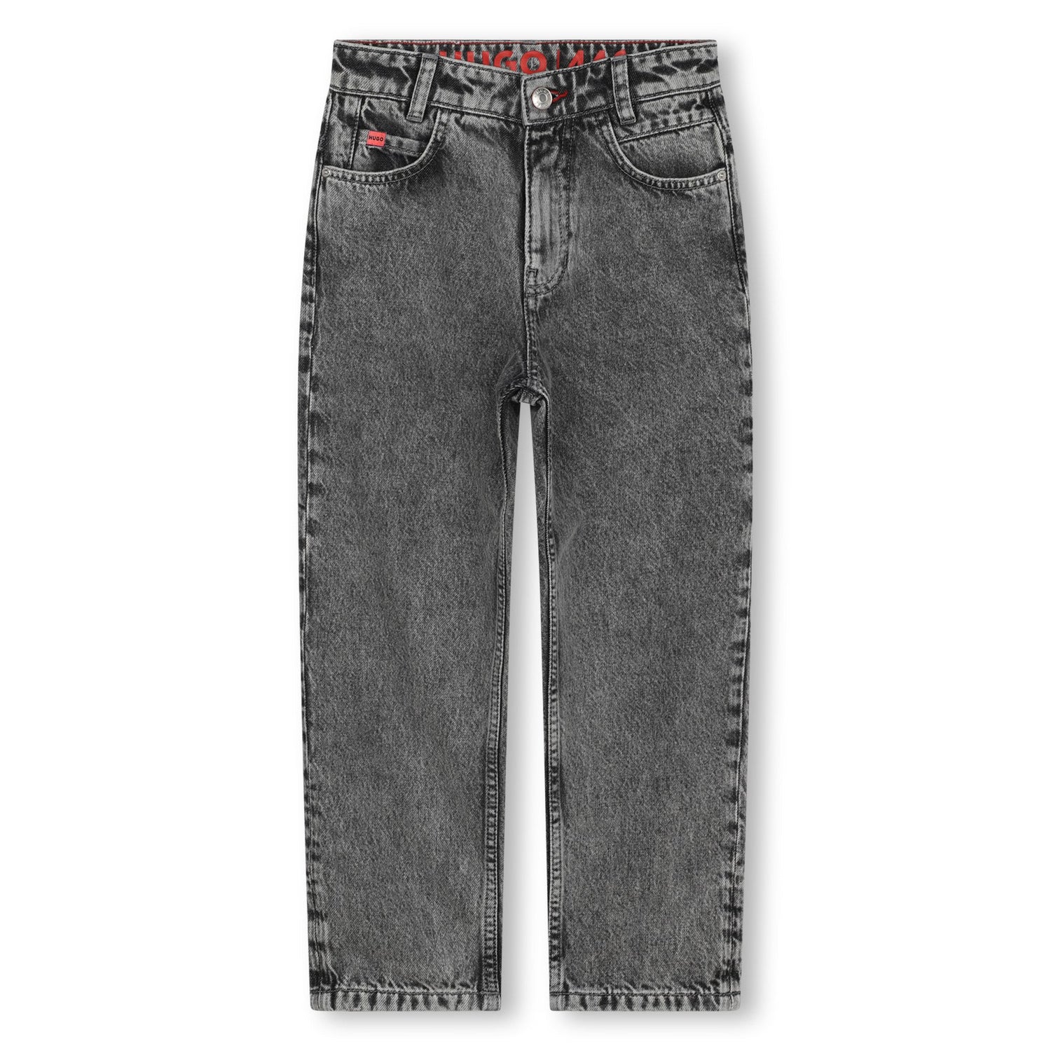 Jeans Gris Ropa Con Pantalon De Mezclilla Jeans Denim Gris Niño, HUGO, Hugo Kidswear, KIDS REPUBLIC, Jeans