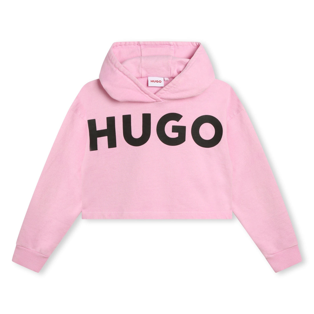 Hoodie Cropped Rosado Niña