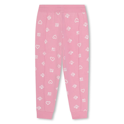 Jogger Rosado Estampado Niña