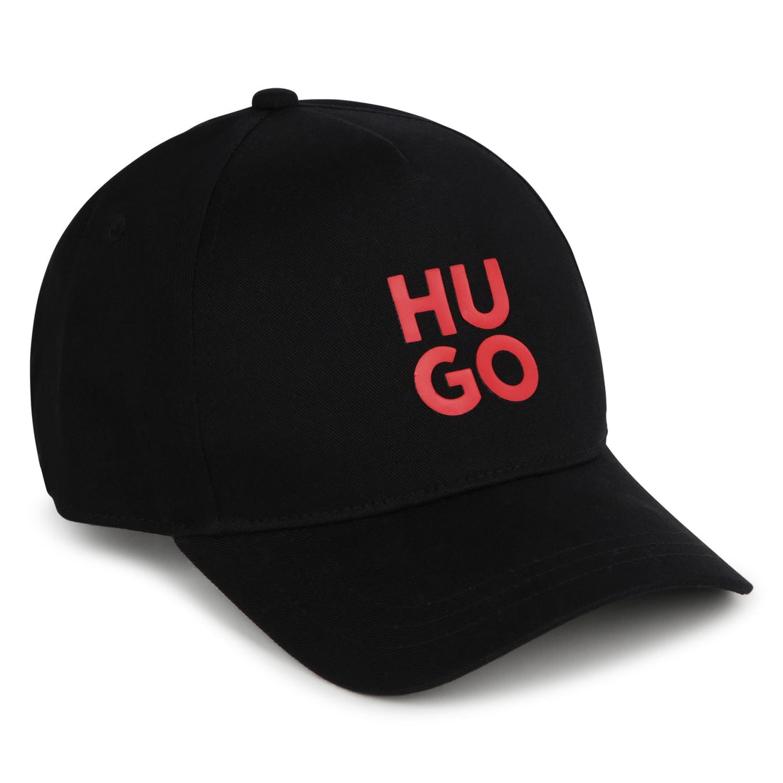 Gorra Negra Algodón Hugo