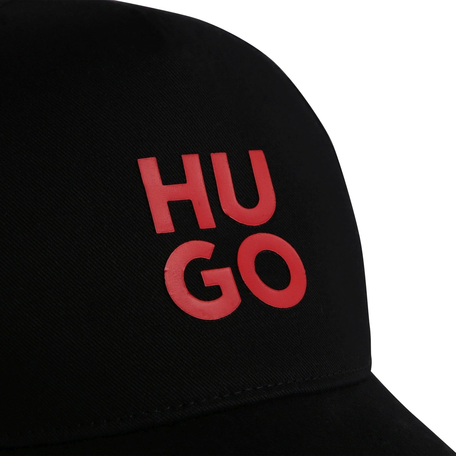 Gorra Negra Algodón Hugo