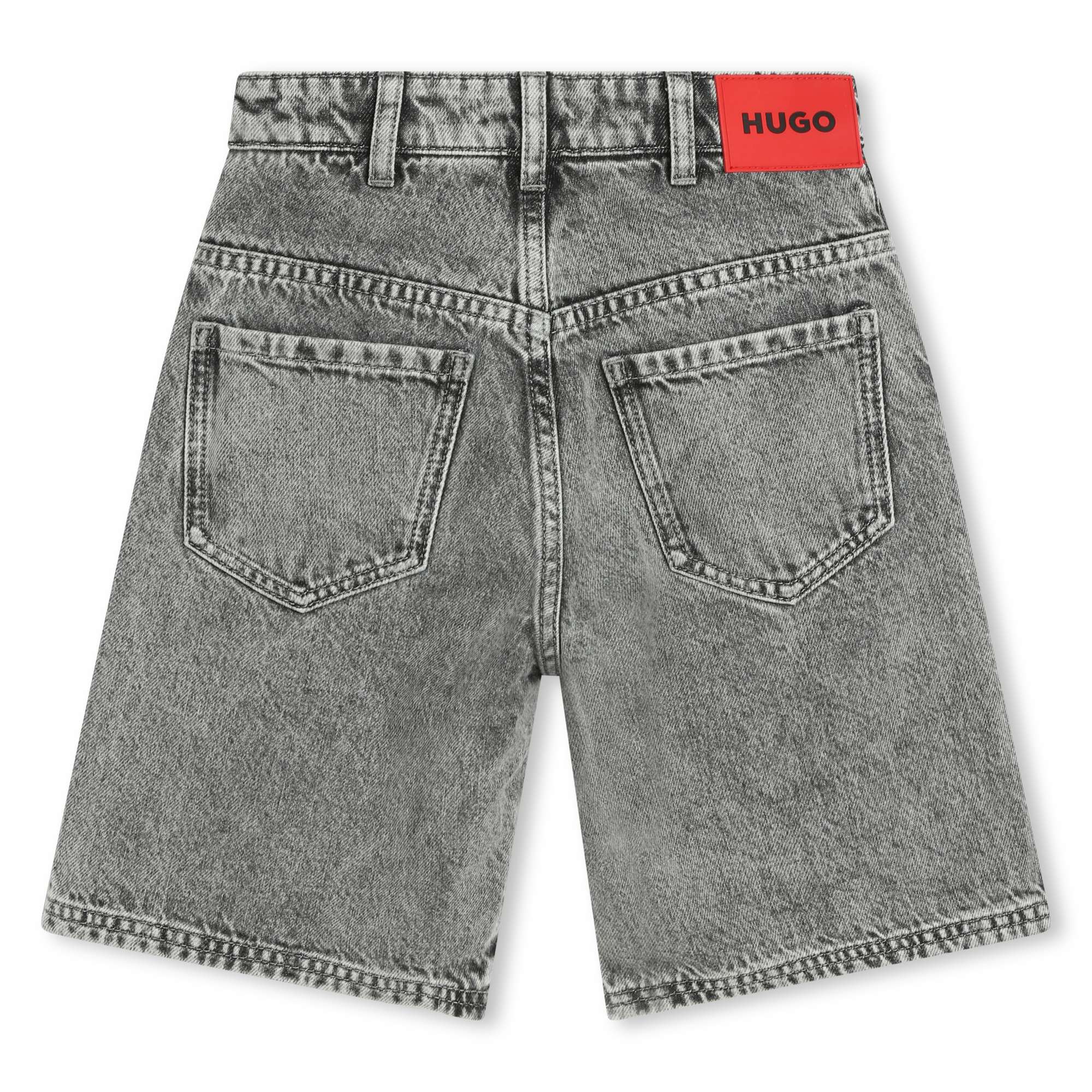 Bermuda Denim Gris Unisex