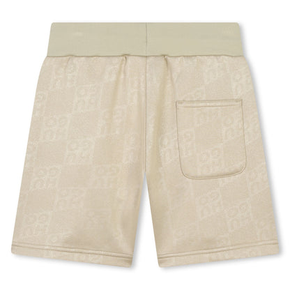 Bermuda Deportiva Monograma Beige Niño