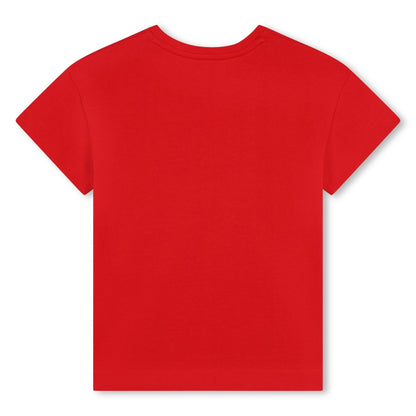 Camiseta Roja HUGO Tachuelas Niña