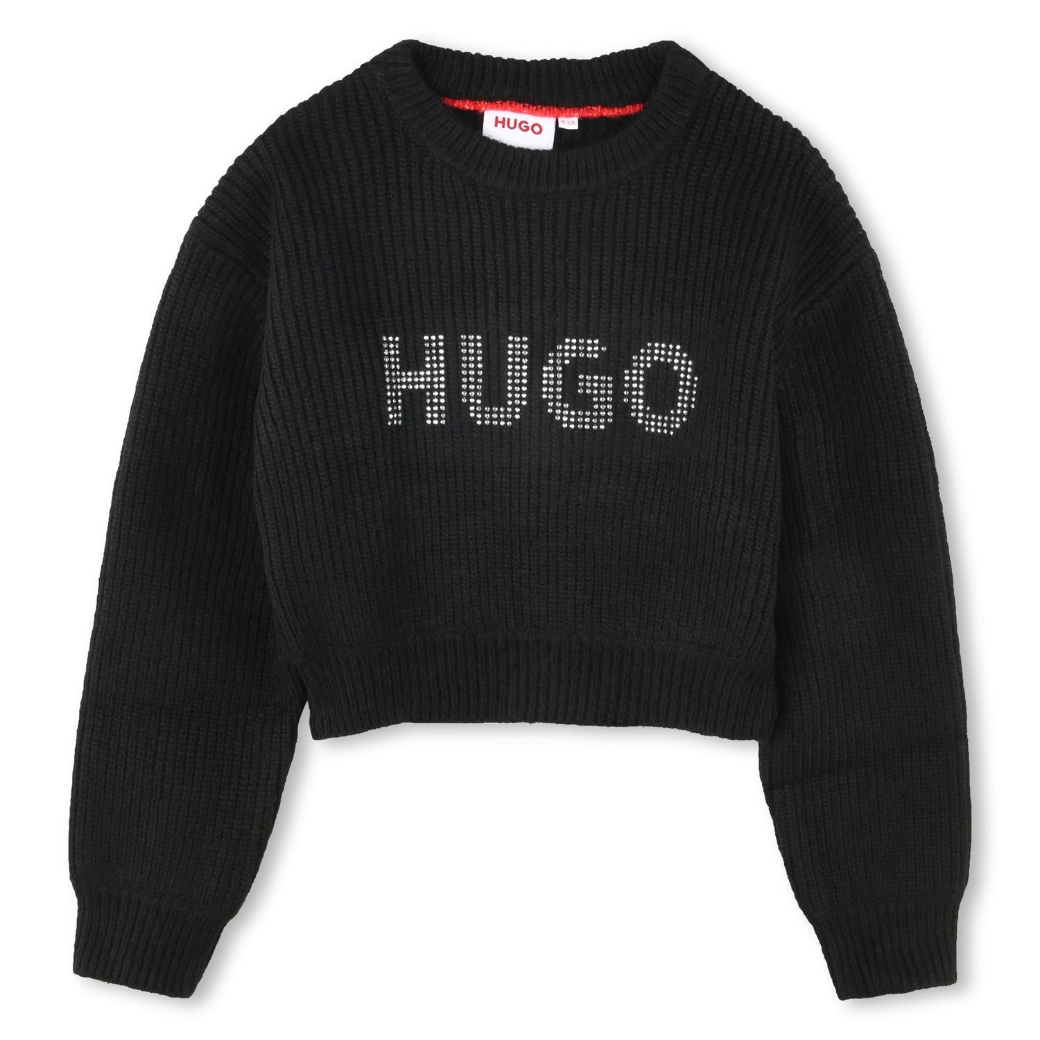 Sweater Negro Cropped Niña