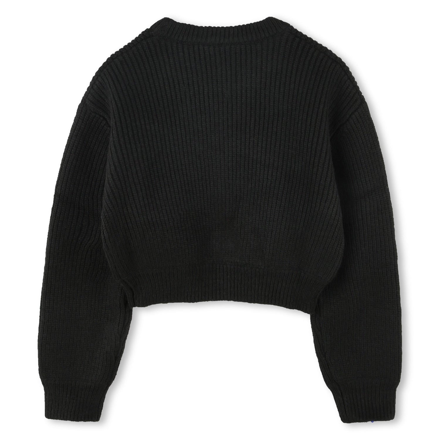 Sweater Negro Cropped Niña