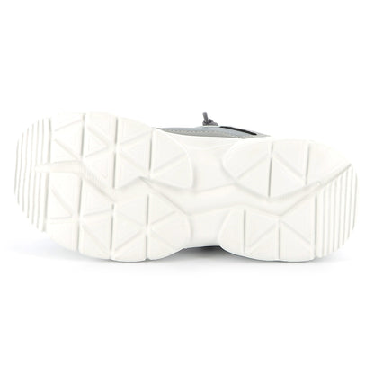 Zapatillas Tafetán Plata Iridiscente