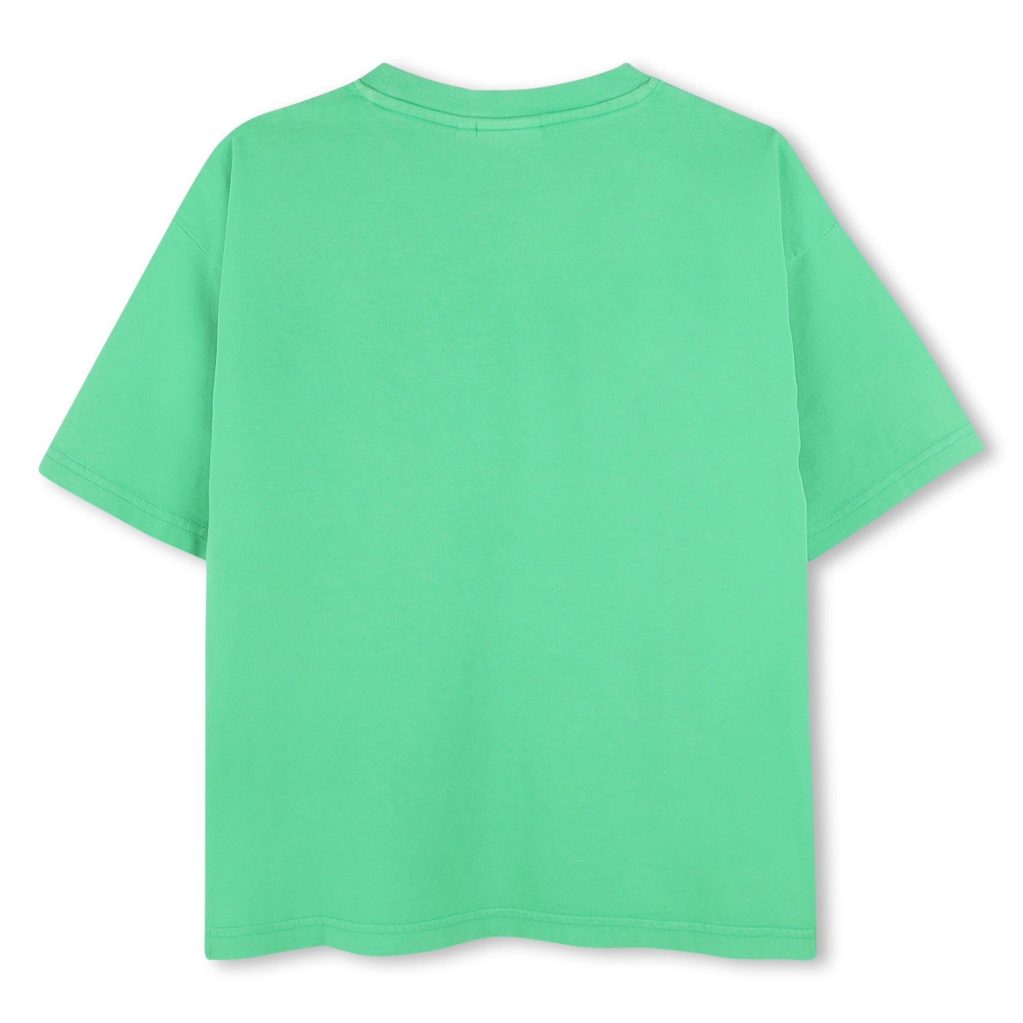 Camiseta Verde Isla Algodón Lavado