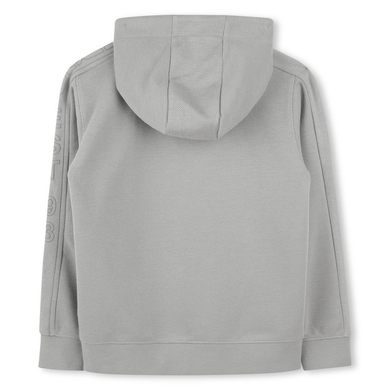 Chaqueta Hooded Gris Logotipo &quot;HUGO EST 93&quot;