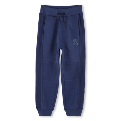 Joggers Azul Tejido Gofrado