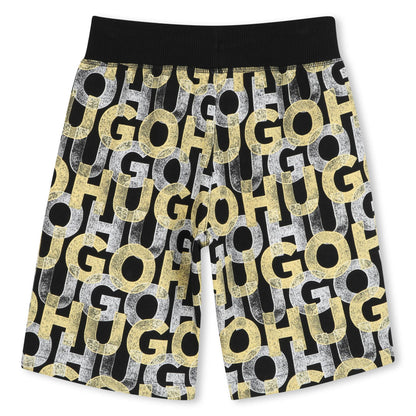 Bermuda Negro | Amarillo Logotipo Monograma