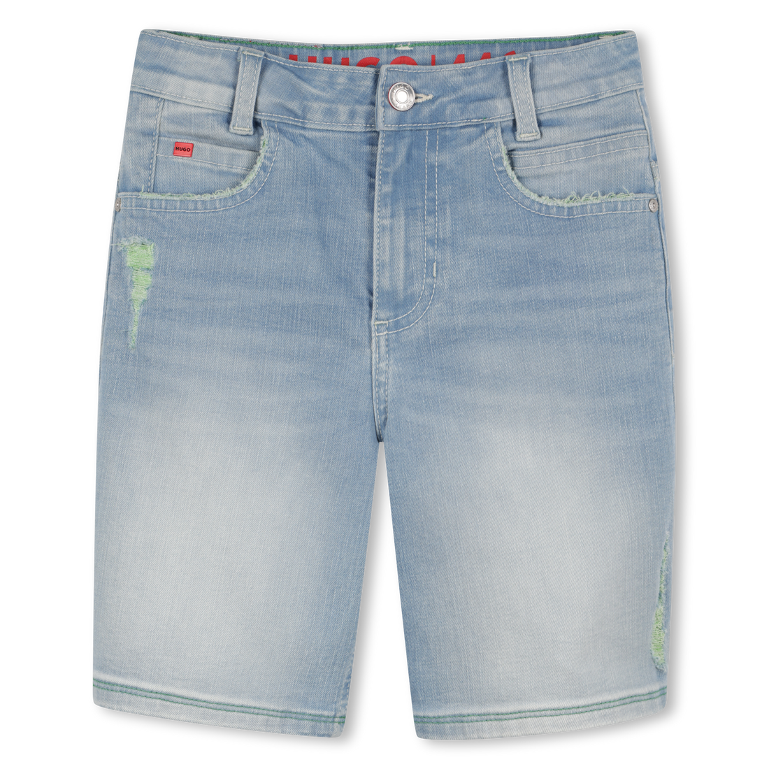 Bermuda Denim Algodón Loose Fit