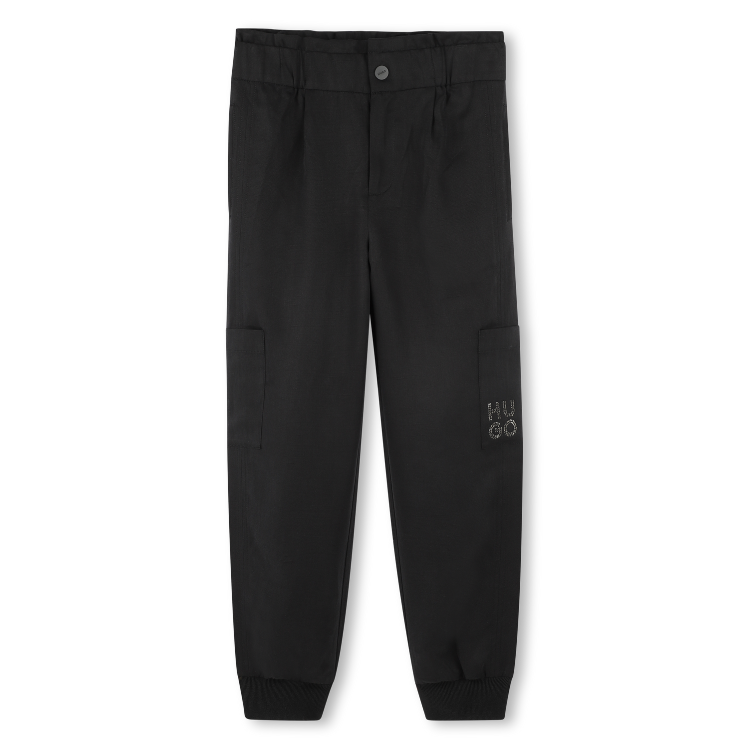 Pantalón Fluido Negro Loose Fit
