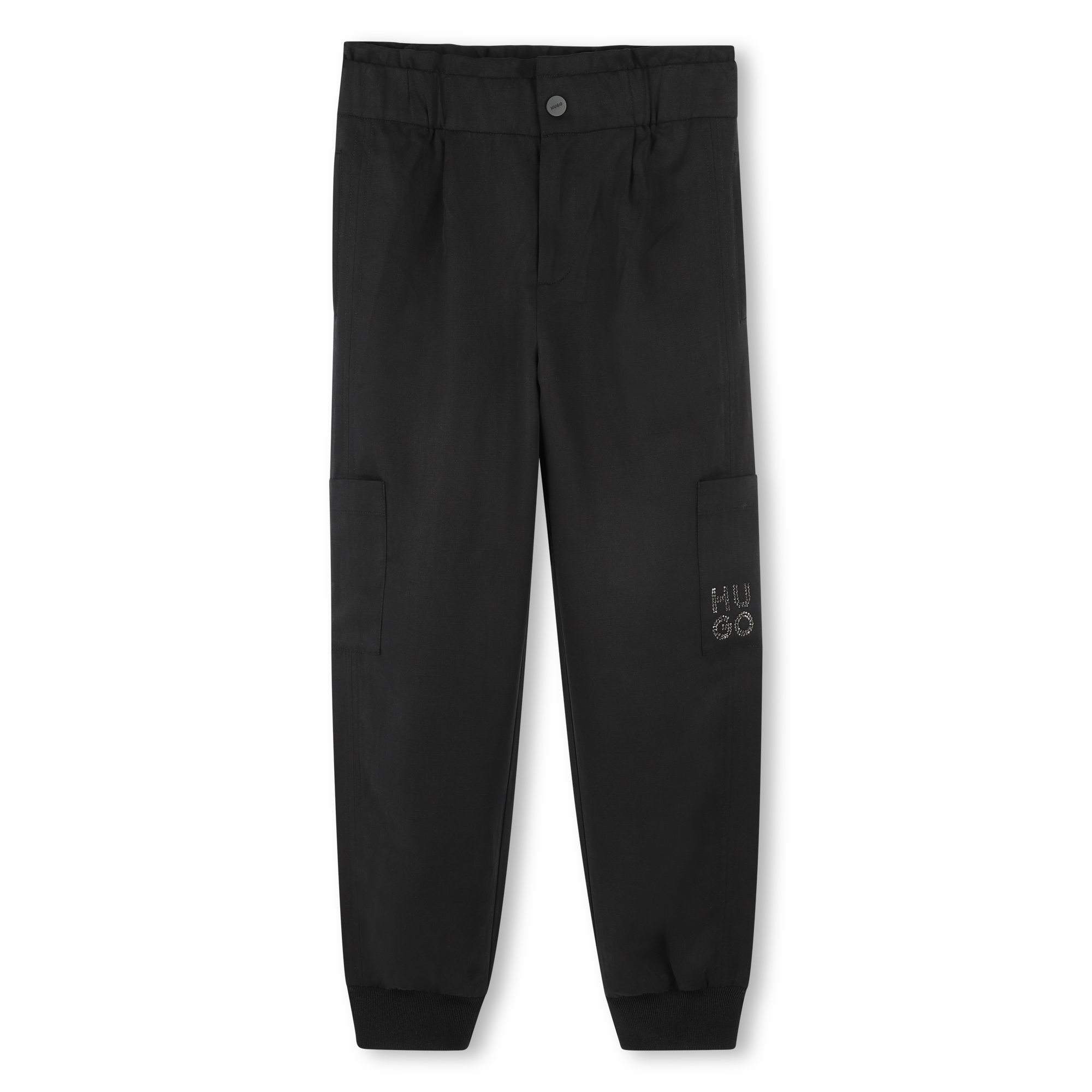 Pantalón Fluido Negro Loose Fit