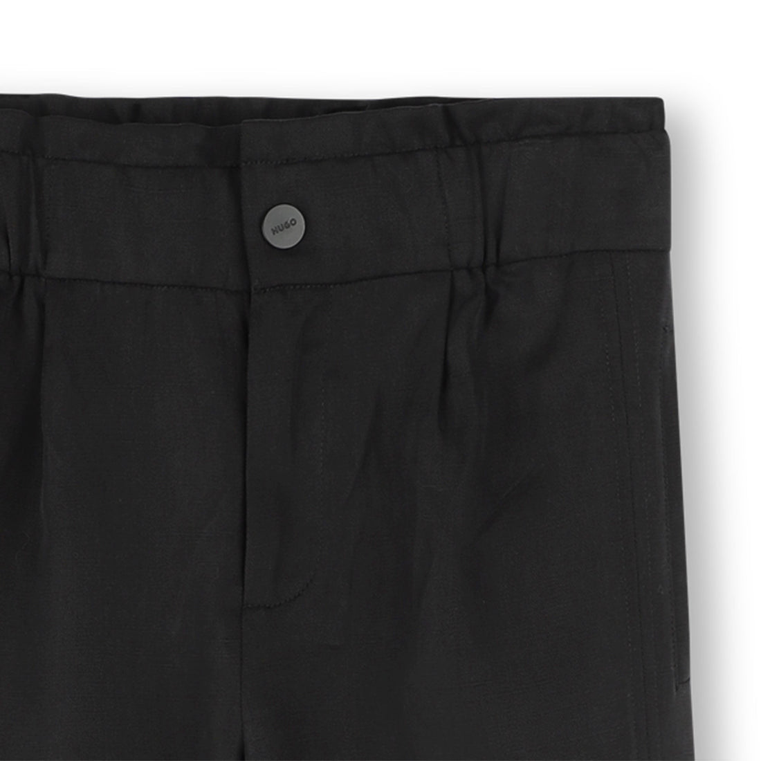 Pantalón Fluido Negro Loose Fit