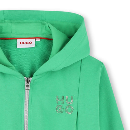 Chaqueta Hooded Verde Isla