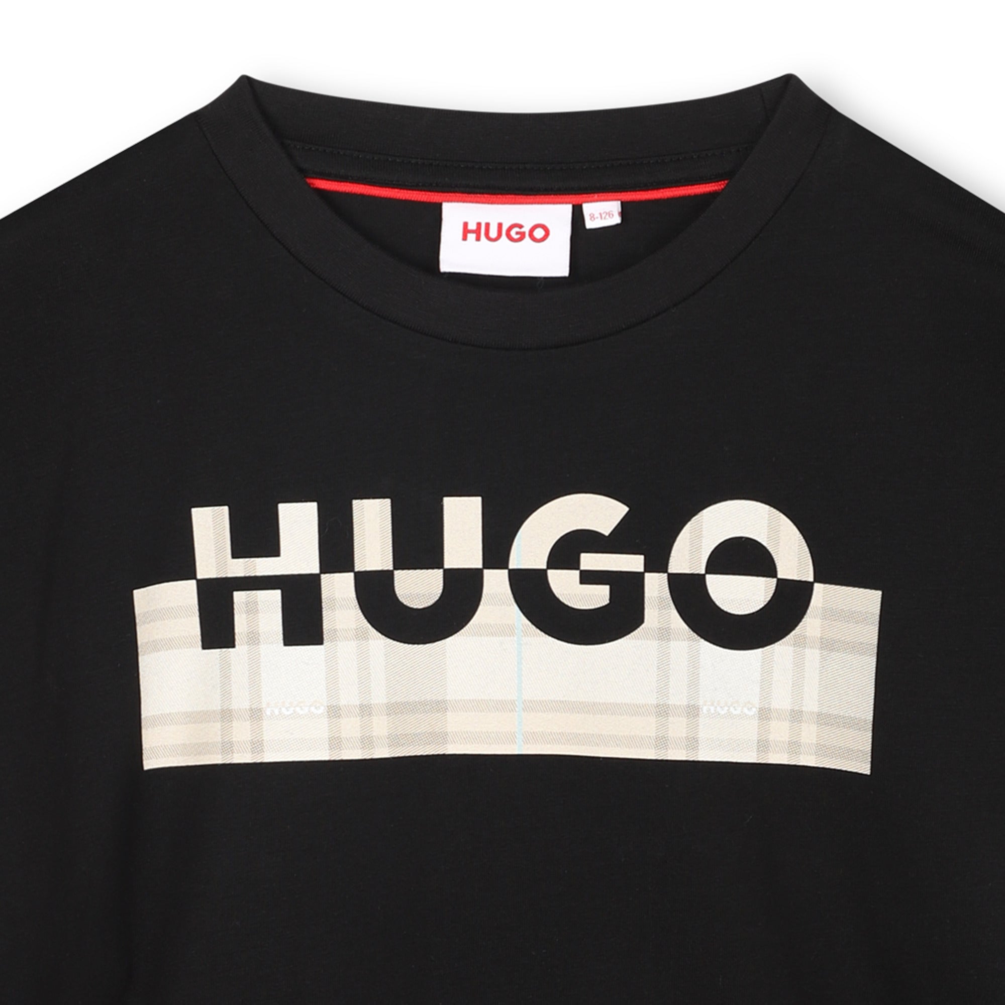 Camiseta Split Cuadros Algodón Orgánico