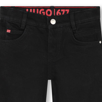Jeans Negro Regular Fit