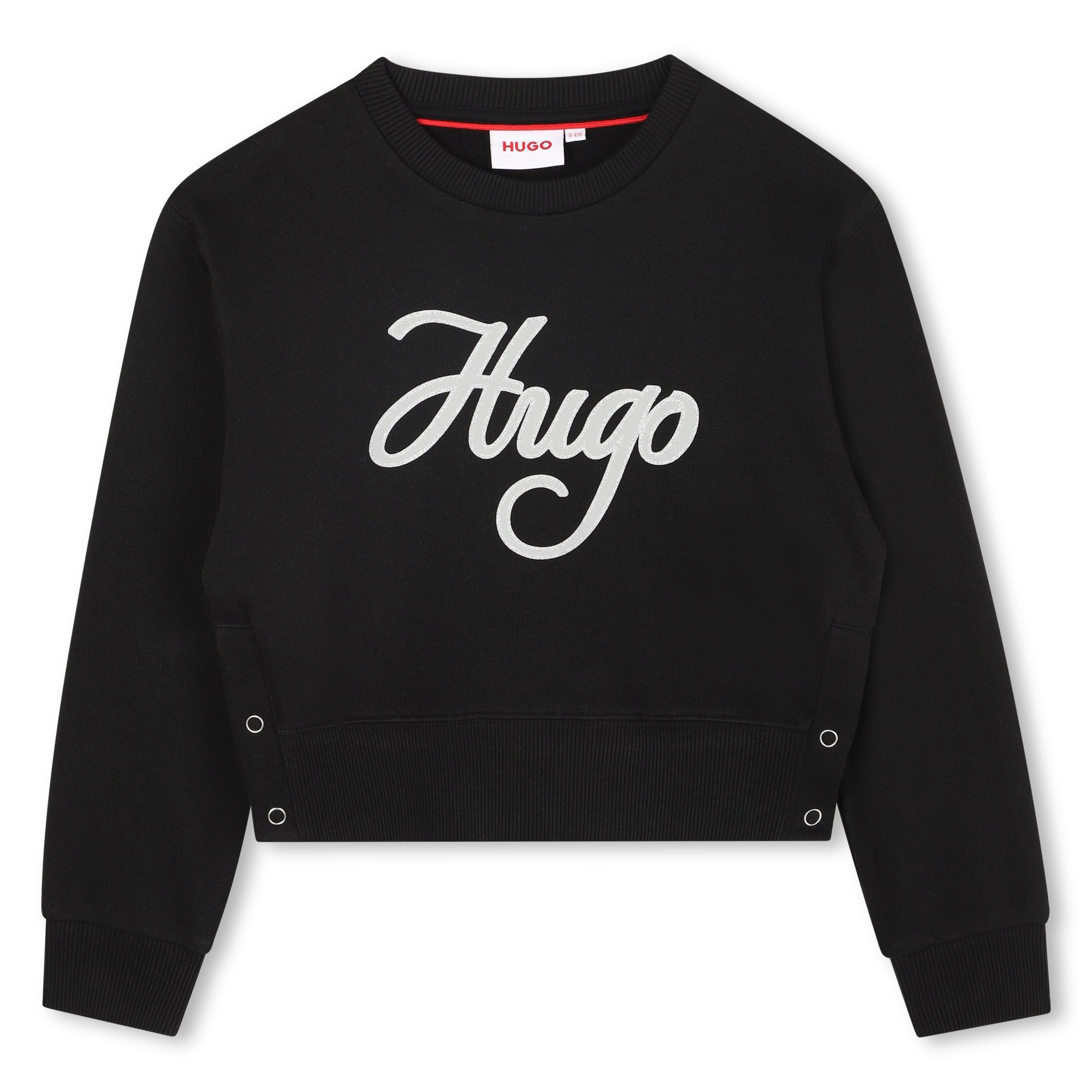 Buzo Negro Brushed Glitter