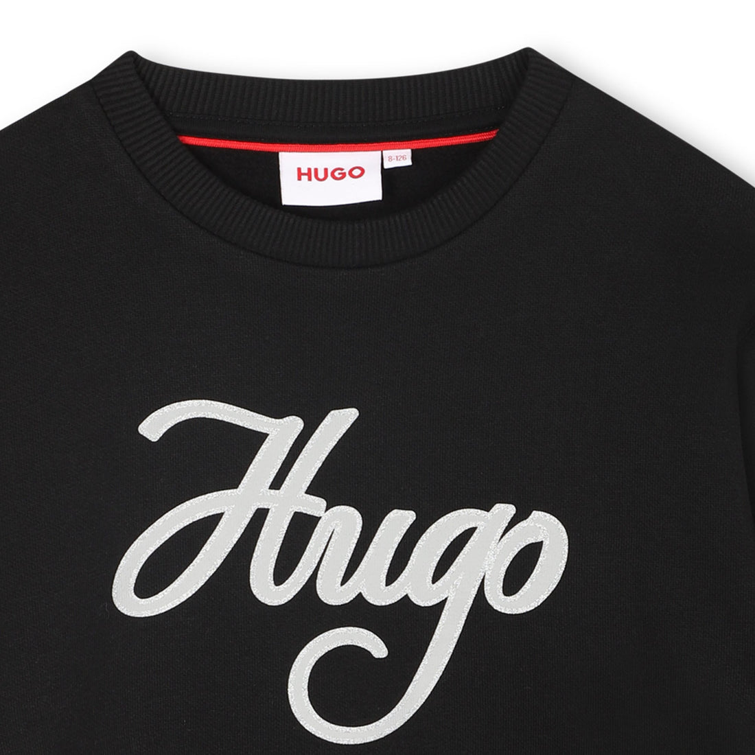 Buzo Negro Brushed Glitter