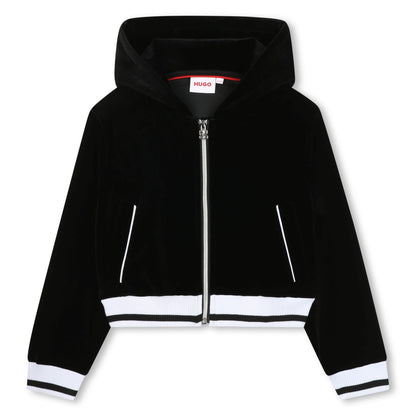 Cardigan Hooded Terciopelo